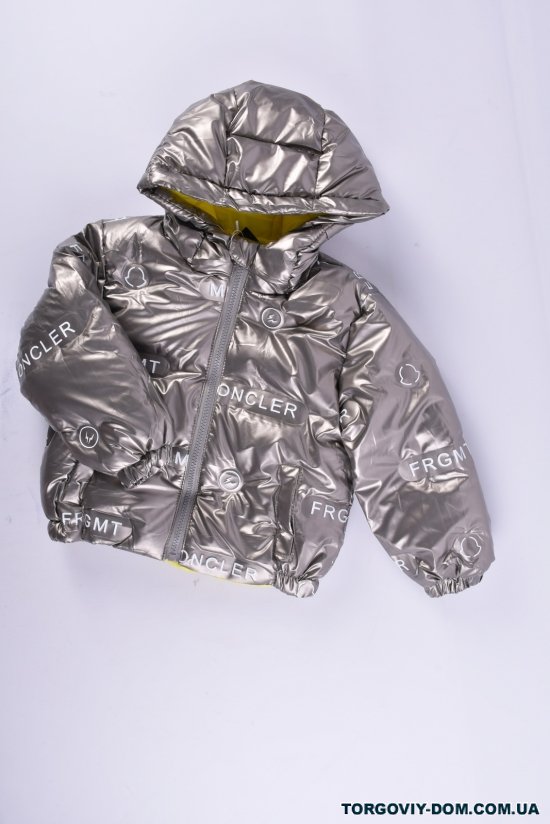 Куртка демисезонная для девочки болоневая Рост в наличии : 86, 92, 98, 104, 110 арт.MONCLER