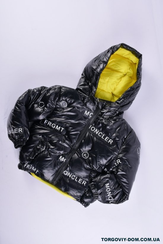Куртка демисезонная (цв.черный) для девочки болоневая Рост в наличии : 86, 92, 98 арт.MONCLER