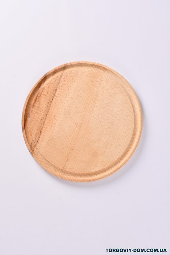 Дошка кругла дерев'яна обробна діаметр 28 арт.1438