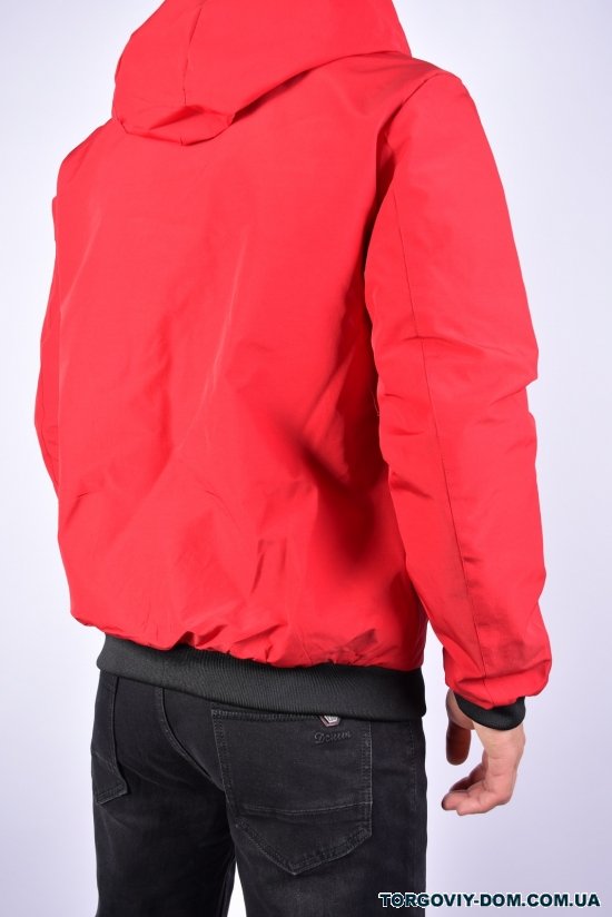 Куртка чоловіча демісезонна (кол. бордовий/чорний) двох стороння Розміри в наявності : 46, 48, 50 арт.EM2307