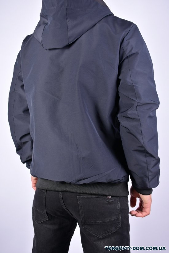 Куртка мужская демисезонная (цв.черный) двух сторонняя Размеры в наличии : 46, 48, 50, 52, 54 арт.EM2307