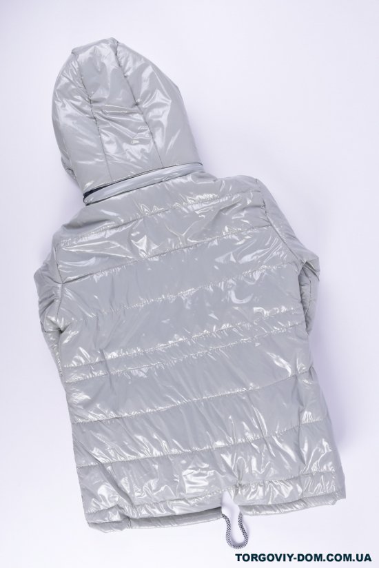 Куртка для дівчинки демісезонна (кол. сірий) Зріст в наявності : 116, 122 арт.NEWFASHION