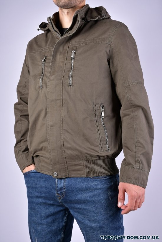 Куртка чоловіча котонова (color 16) демісезонна "RLA" Розміри в наявності : 50, 52, 54, 56, 58, 60 арт.2201