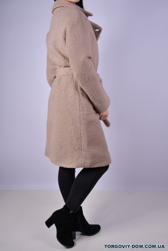 Пальто женское демисезонное (цв.капучино) "ROMAN" Размер в наличии : 44 арт.2131