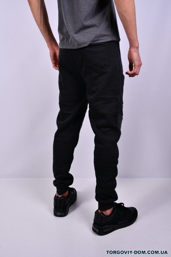 Чоловічі штани (кол. т. сірий) на флісі "Black Cyclone" Розміри в наявності : 46, 48, 52, 54 арт.WK-2191