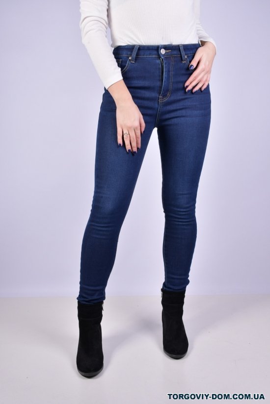 Джинсы женские стрейчевые на флисе "NewJeans" Размер в наличии : 25 арт.DF643