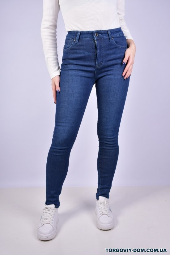 Джинси жіночі стрейчові на флісі "NewJeans" Розмір в наявності : 25 арт.DF6021