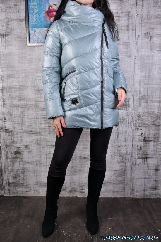 Куртка жіноча з плащівки зимова (color A022) "HaiLuoZi" Розмір в наявності : 52 арт.HY6056