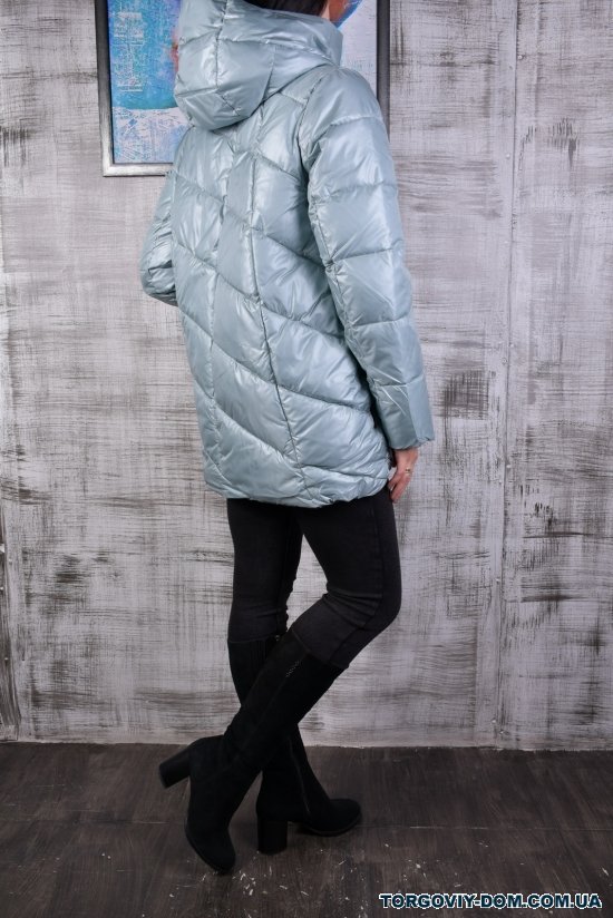 Куртка женская из плащёвки зимняя (color A022) "HaiLuoZi" Размер в наличии : 52 арт.HY6056