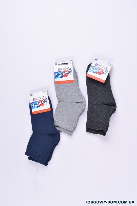 Носки для мальчика махровые "Клевер" размер 30-35 (80%бавовна15%полиамид5%) еластан арт.Б-Р