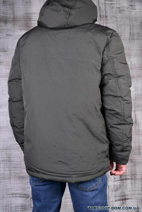 Куртка мужская из плащевки зимняя (COL. 3) "F-TSH" Размер в наличии : 62 арт.A-28