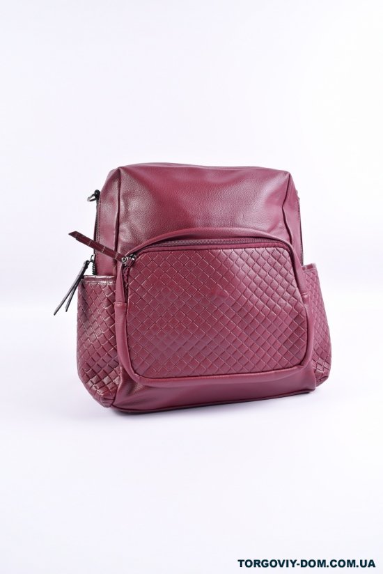 Рюкзак женский (цв.красный) размер 36/26/10 см. арт.MC127