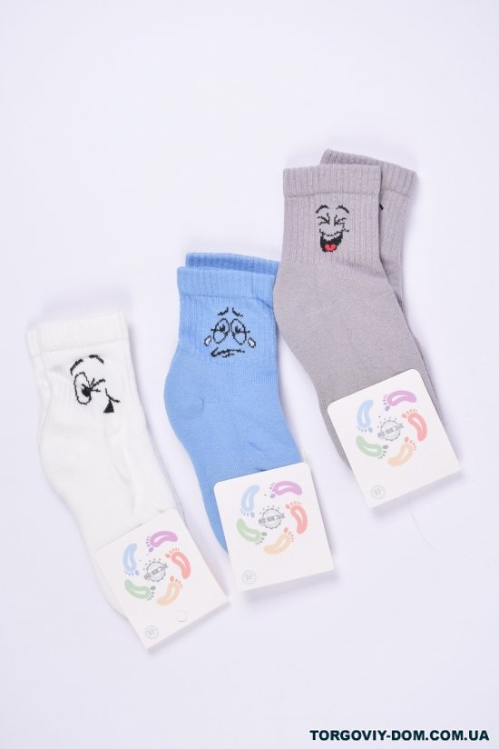Шкарпетки для дівчинки (5-6) KBS розмір 24-26 (махрова устілка) арт.3-20260