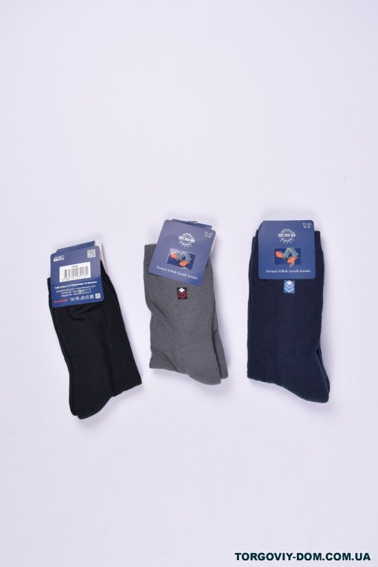 Носки для мальчика (11-12) KBS размер 36-38 (махровая стелька) (Cotton 80%,Elastane 3%,Polyamide 17%) арт.3-20246