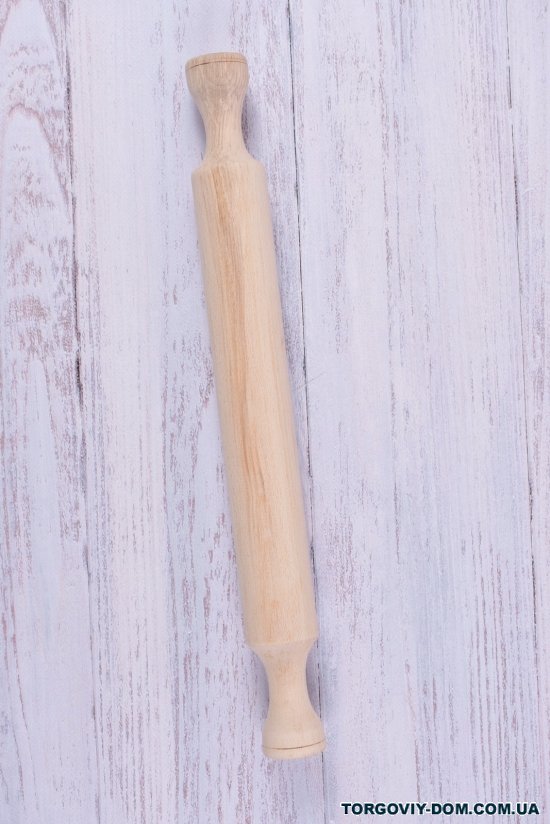 Скалка для раскатки теста (деревянная) размер 40 см арт.2029