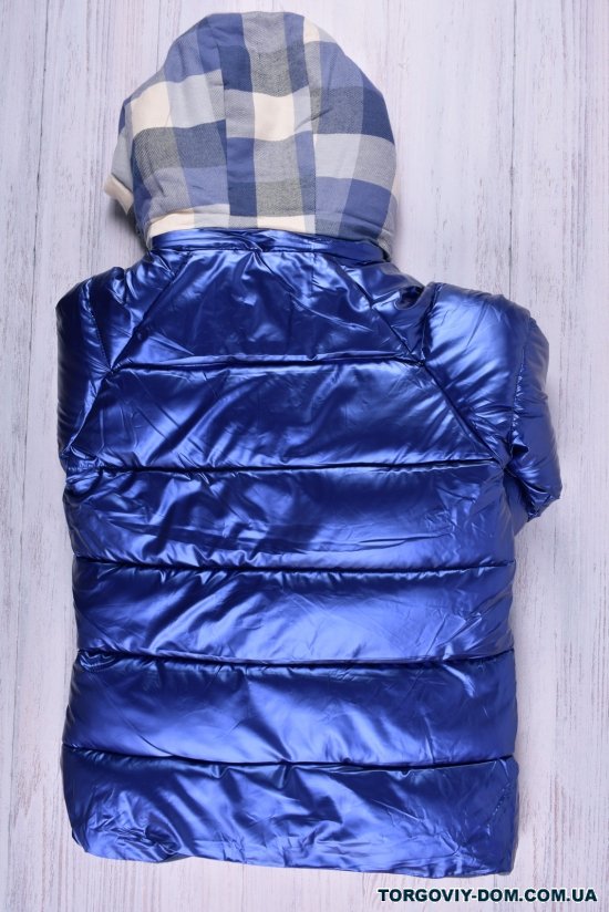 Куртка для девочки (цв.синий) болоневая зимняя Рост в наличии : 122, 128, 134, 140 арт.2021-K2