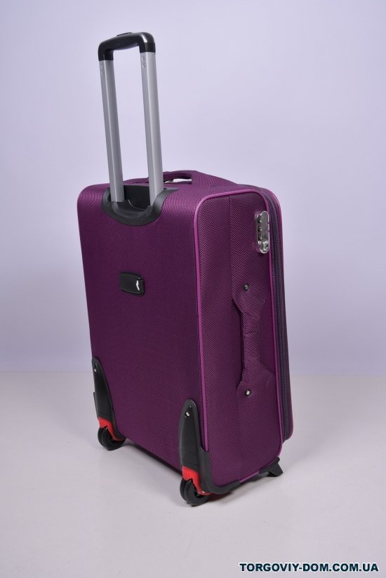 Чемодан на 2-х колесах (цв.фиолетовый) средний №2 размер 60/41/26 см арт.8838