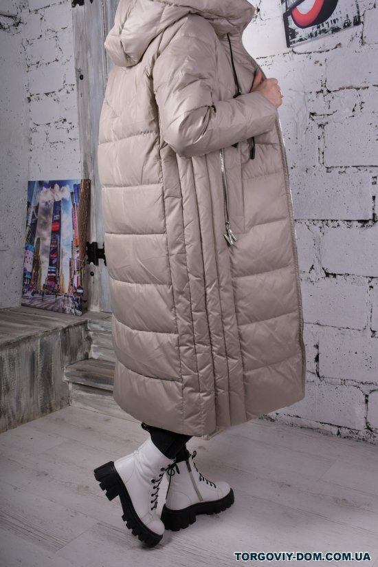 Жіноче пальто з плащівки зимове (color E098) Розмір в наявності : 50 арт.H3073