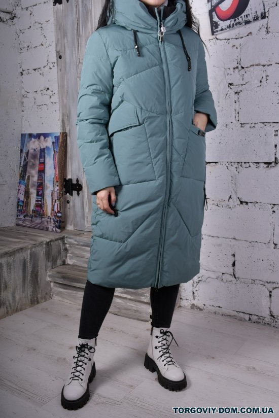 Жіноче пальто з плащівки зимові (color L132) Розмір в наявності : 50 арт.HY3007