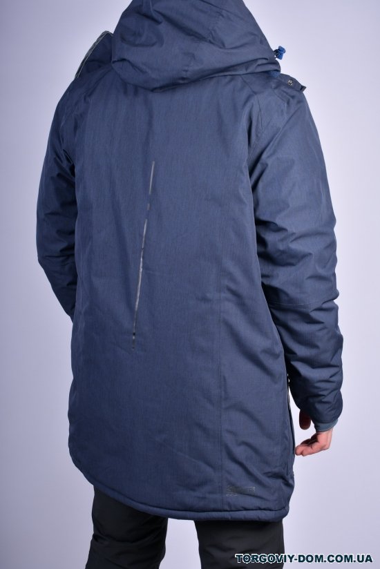Куртка чоловіча лижна (кол. синій) з дихаючої мембранної тканини 10000mmSNOW HEADQUARTER Розмір в наявності : 48 арт.A-8751