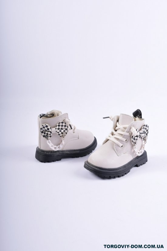 Ботинки для девочки зимнее на меху "Канарейка" Размеры в наличии : 23, 24 арт.Z6227-4