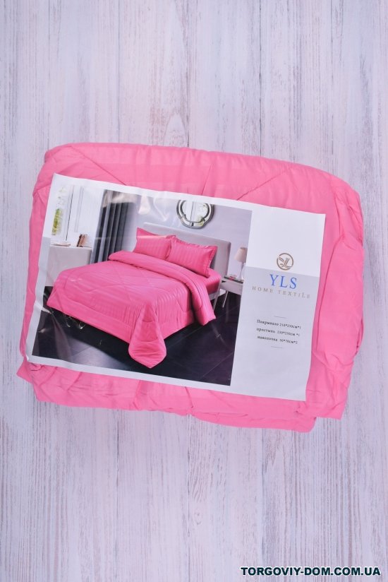 Комплект постельного белья (цв.розовый) (одеяло 210/230 наволочки 50/70 см простынь) арт.YLS-01-26