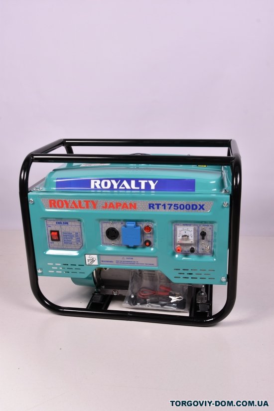 Генератор бензиновый 4х тактный 3.5kW "ROYALTY" арт.RT17500DX