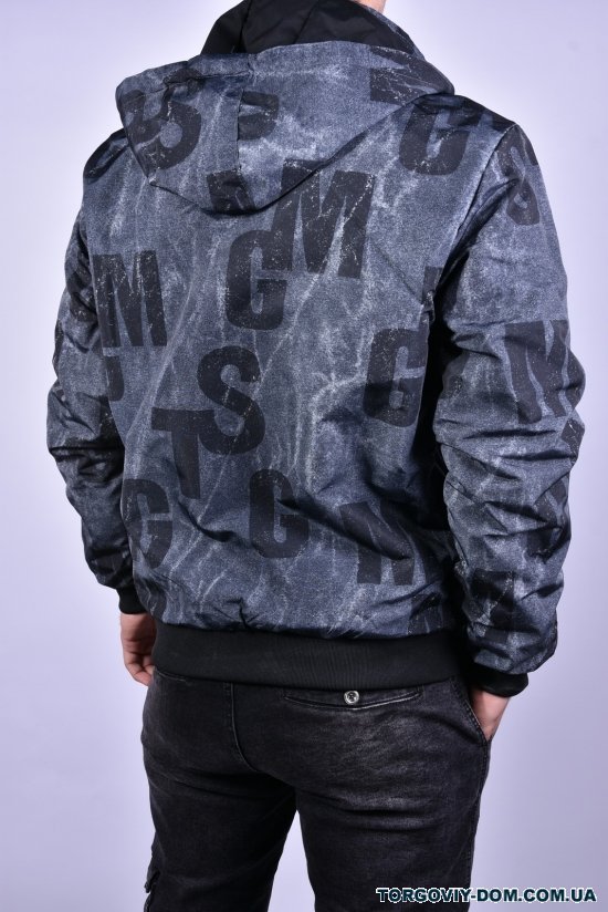 Куртка мужская (color 9) демисезонная из плащевки "BOOSJICK" (двухсторонняя) Размеры в наличии : 44, 46, 52 арт.7705