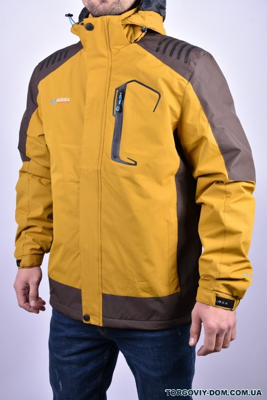 Куртка чоловіча (COL.2) з плащової тканини демісезонна "AUDSA" Розмір в наявності : 46 арт.A21117