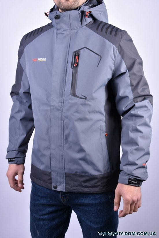 Куртка чоловіча (COL.22) з плащової тканини демісезонна "AUDSA" Розмір в наявності : 46 арт.A21117
