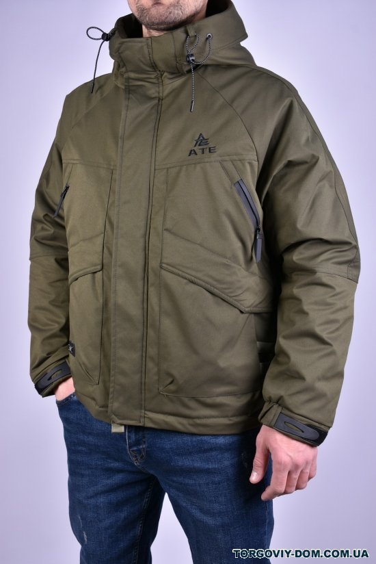 Куртка мужская (цв.хаки) демисезонная"ATE" Размеры в наличии : 44, 52 арт.A-818
