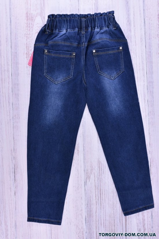 Штани джинсові для дівчинки стрейчеві "L Зріст в наявності : 122, 128, 140, 152 арт.H-2530