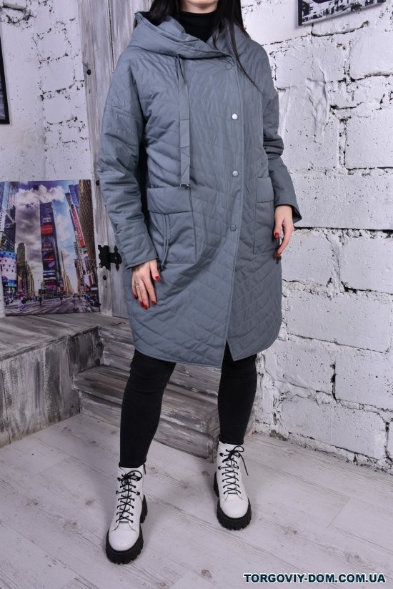 Жіноче пальто (color 55) демісезонне "OLANMIR" Розміри в наявності : 48, 52, 54, 56 арт.B689