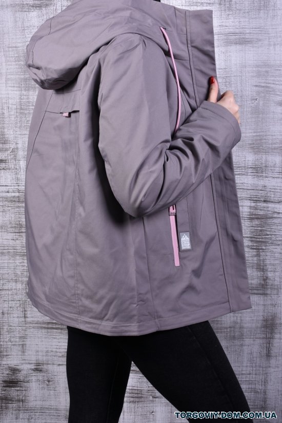 Куртка жіноча (color 59) демісезонна "OLANMIR" Розмір в наявності : 50 арт.B563
