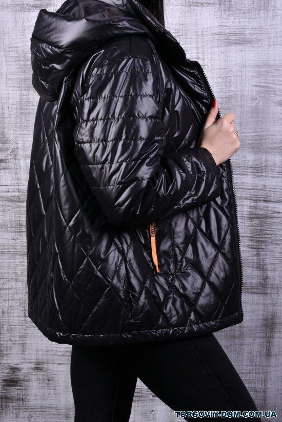 Куртка женская (цв.черный ) демисезонная "ALPS SNOW" Размеры в наличии : 48, 52 арт.650