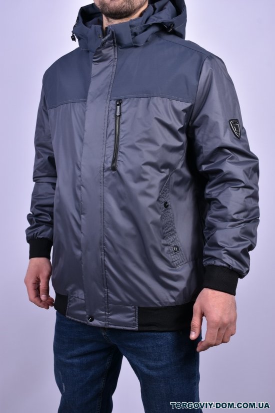 Куртка чоловіча (col.13) з плащової тканини демісезонна "PANDA" Розміри в наявності : 58, 62 арт.L7702