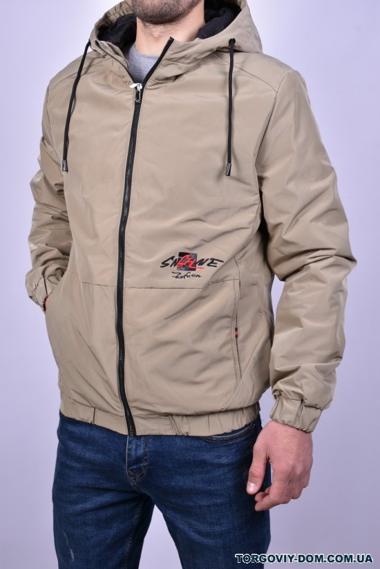 Куртка чоловіча демісезонна (кол. капучино) з плащової тканини. Розміри в наявності : 46, 48, 50 арт.99-50