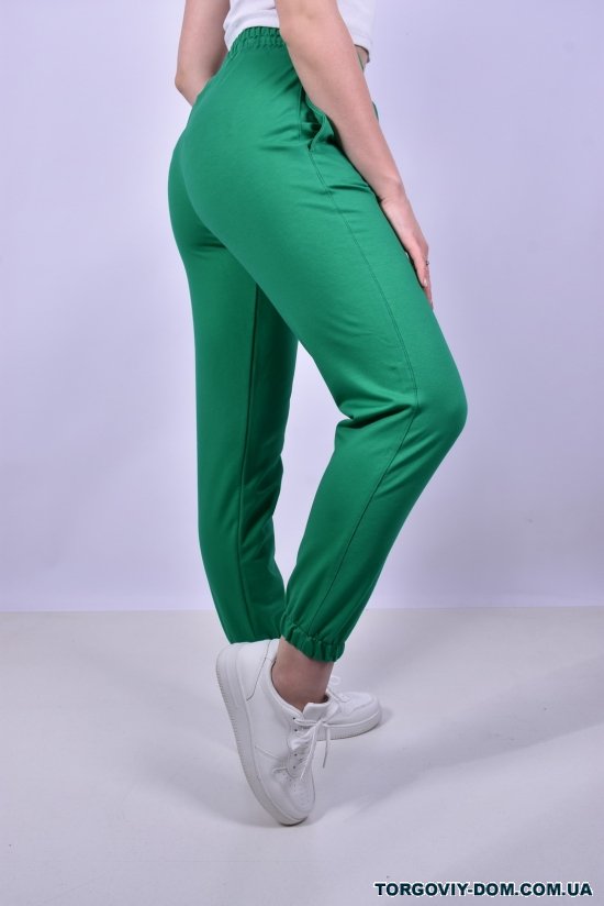 Штани жіночі трикотажні (кол. зелений) "COOL CHOICE" Розмір в наявності : 44 арт.B3307