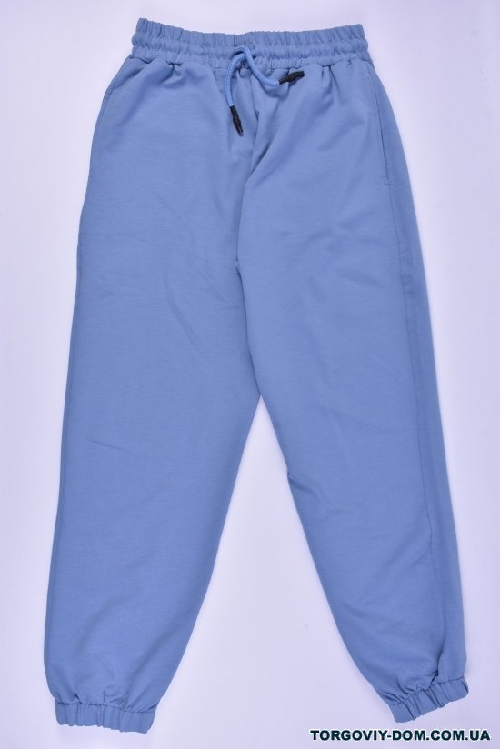 Штани жіночі трикотажні (кол. блакитний) "COOL CHOICE" Розміри в наявності : 48, 52 арт.B3308