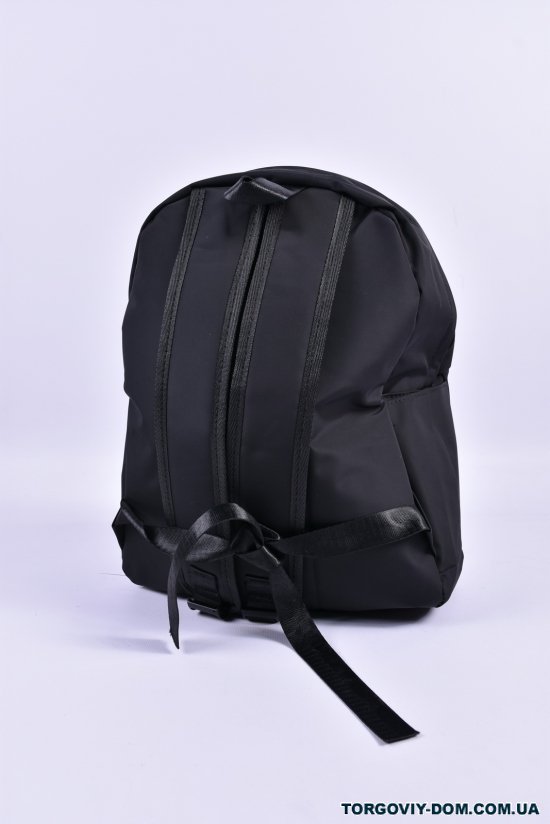 Рюкзак из плащевки (цв.черный) размер 38/28/10см арт.Y-1018