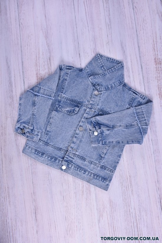 Пиджак джинсовый детский(цв.голубой) Рост в наличии : 98 арт.8060