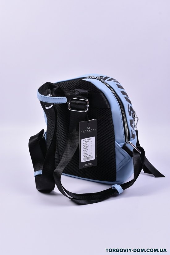 Рюкзак жіночий (кол. блакитний) розмір 26/22/11см. арт.LX-7193
