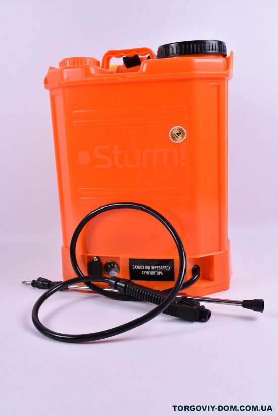 Обприскувач акумуляторний 12В об'єм бака 16літрів "Sturm" арт.GS8216B