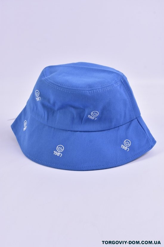 Жіноча панамка (кол. синій) (розмір FREE) Cotton 100% "HOROSO" арт.XM29