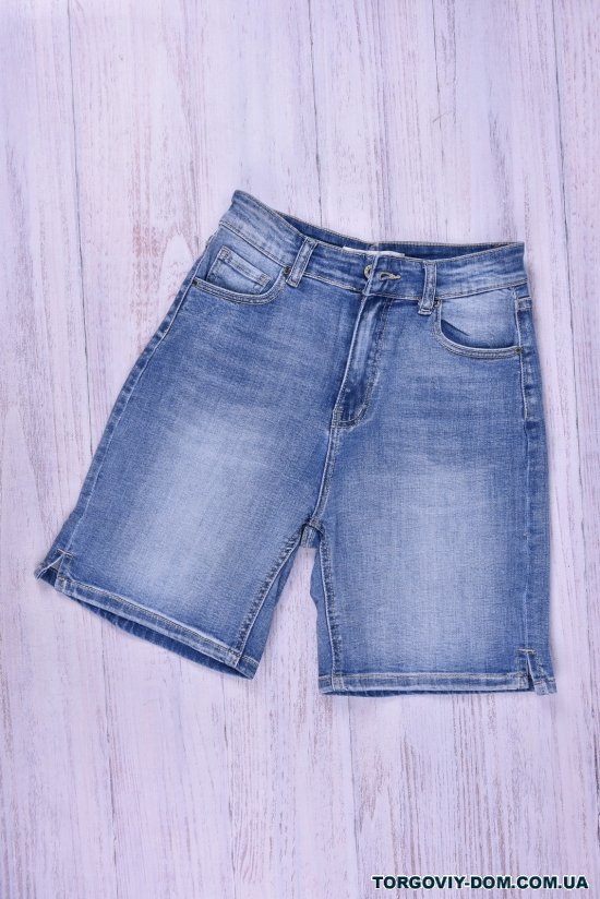 Шорти жіночі джинсові стрейчові "Saint Wish" Розміри в наявності : 28, 29, 30, 31 арт.B3051-2
