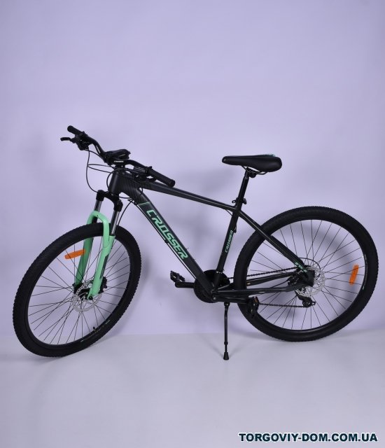 Горный велосипед колесо 29 дюймов (цв.розовый) рама 19" CROSSER (SHIMANO) арт.075-C19