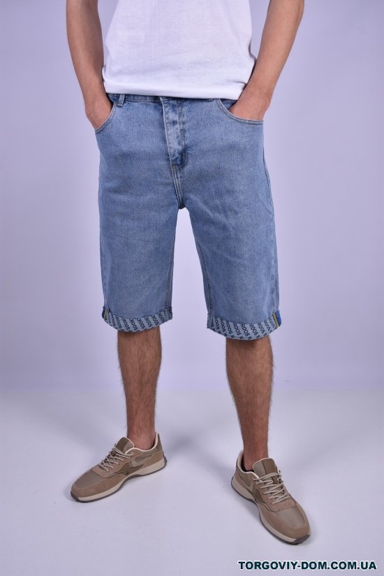Шорты мужские джинсовые стрейчевые "R.KROOS" Размеры в наличии : 32, 33, 34, 36, 38, 40, 41, 42 арт.RK1139