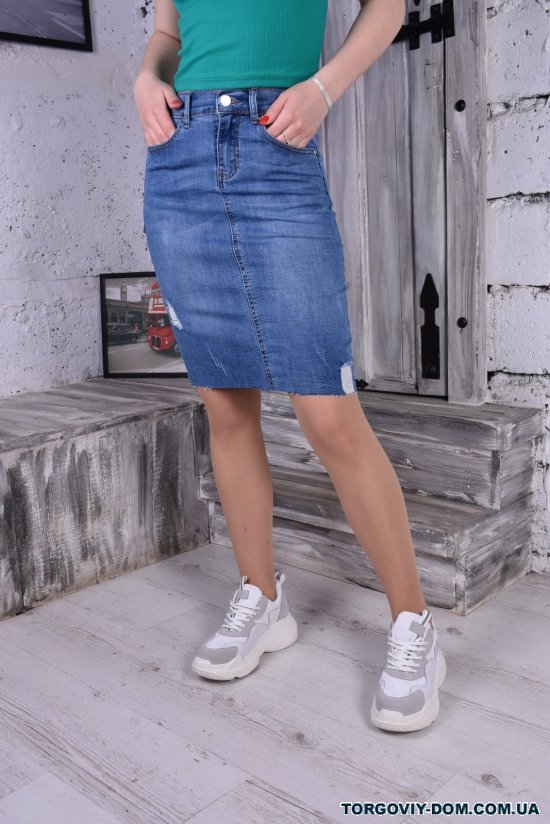 Спідниця жіноча джинсова стрейчева "NEW JEANS" Розміри в наявності : 25, 26, 27, 28 арт.D3755