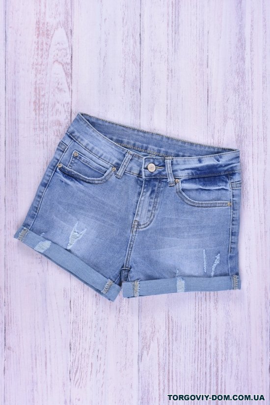 Шорты джинсовые женские "NewJeans" Размеры в наличии : 25, 26, 27, 29 арт.D3764