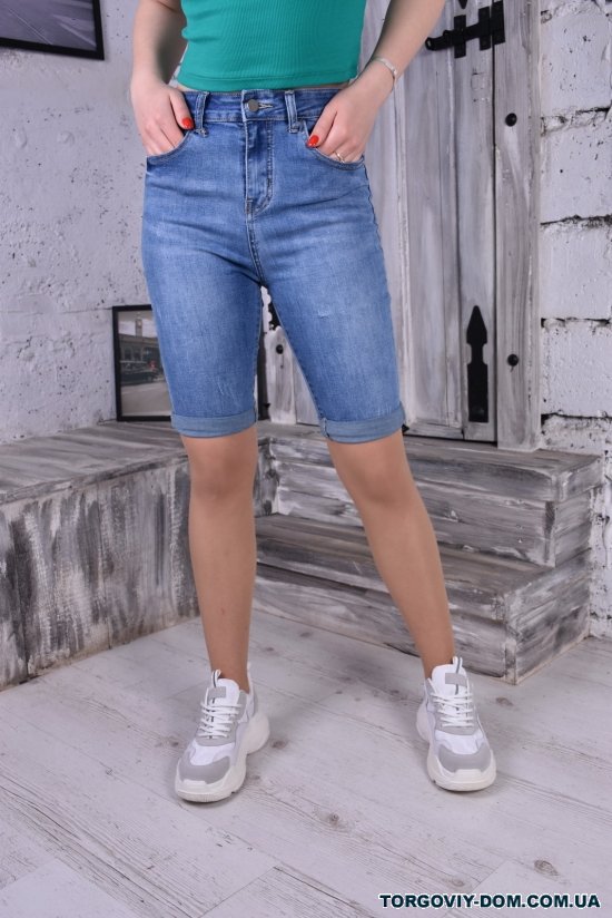 Шорти джинсові жіночі "NewJeans" Розмір в наявності : 25 арт.D3748